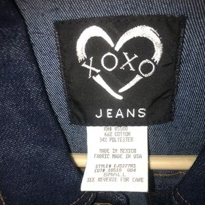 Long denim long sleeved dress